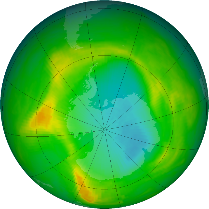 Ozone Map 1979-11-05